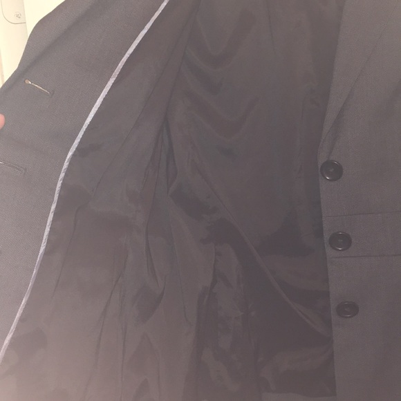 Banana Republic Blue Grey Sz 4 women’s Blazer - Picture 5 of 6